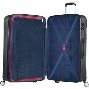 American Tourister Tracklite 4 wielige trolley 67 cm dark slate American Tourister Reiskoffers